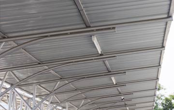 installing West Sandwick metal roofing